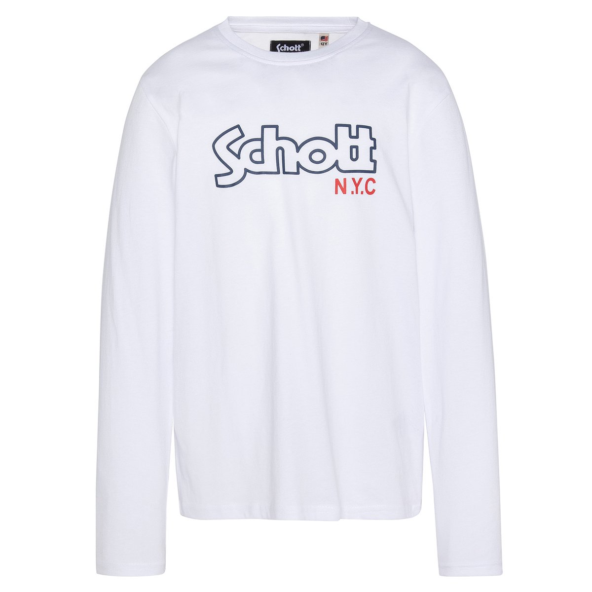 T-shirt imprimé Schott NYC® blanc, SCHOTT