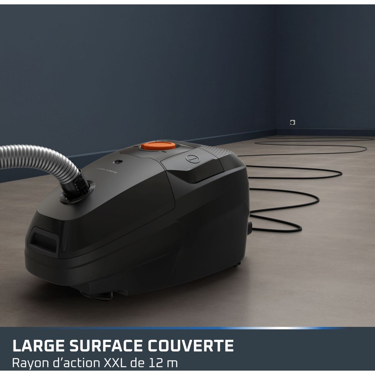 Aspirateur avec sac Silence Force 7 RO4934E0 - éco-conçu - 900W - 69 dB - filtre HEPA - fabriqué en France couleur unique, ROWENTA