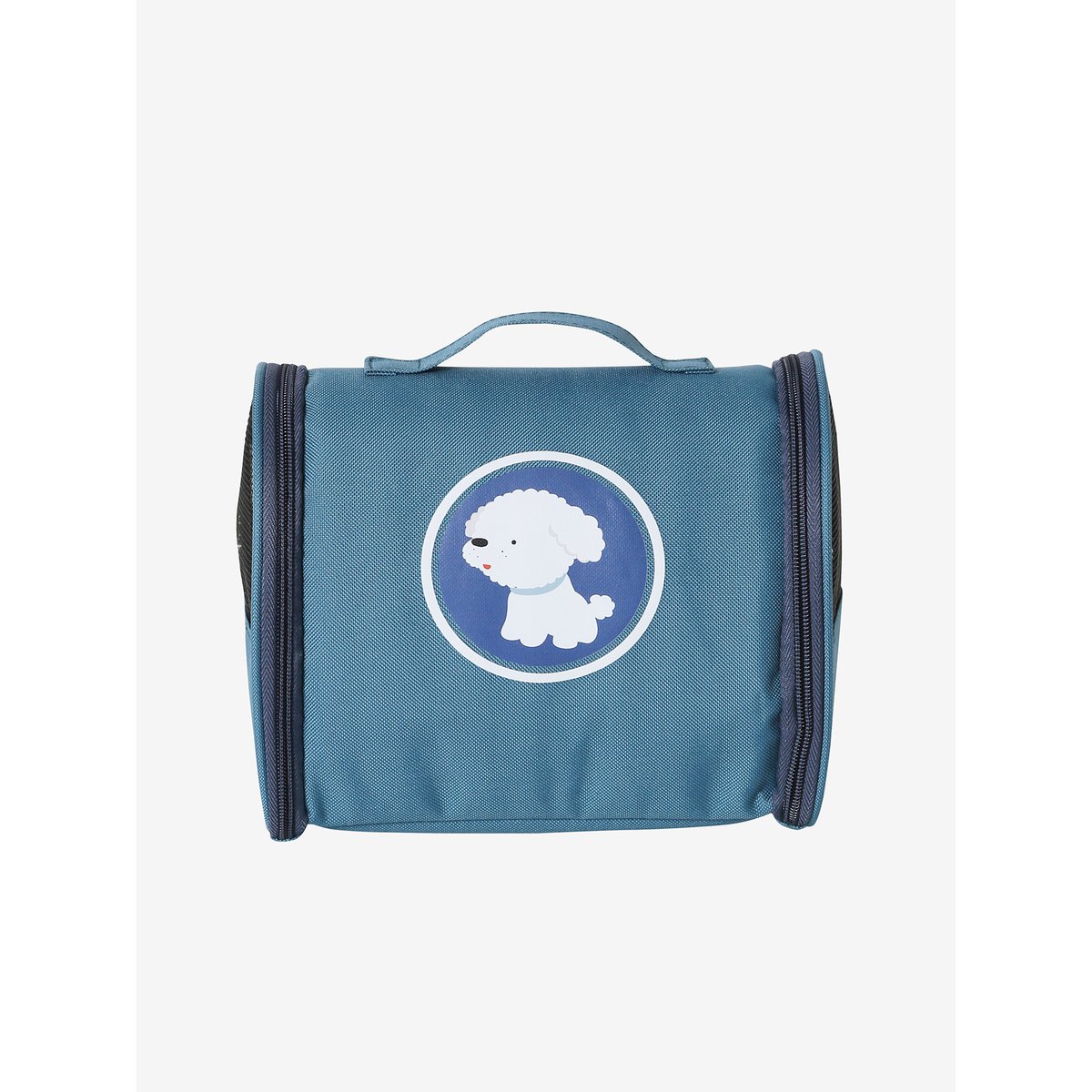 Peluche animal de compagnie + accessoires en bois FSC® bleu, VERTBAUDET