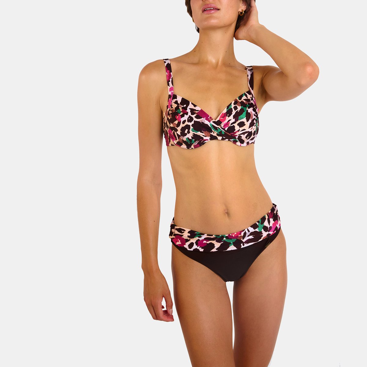 Haut de maillot balconnet Saskia - BARBATI beige, LIVIA