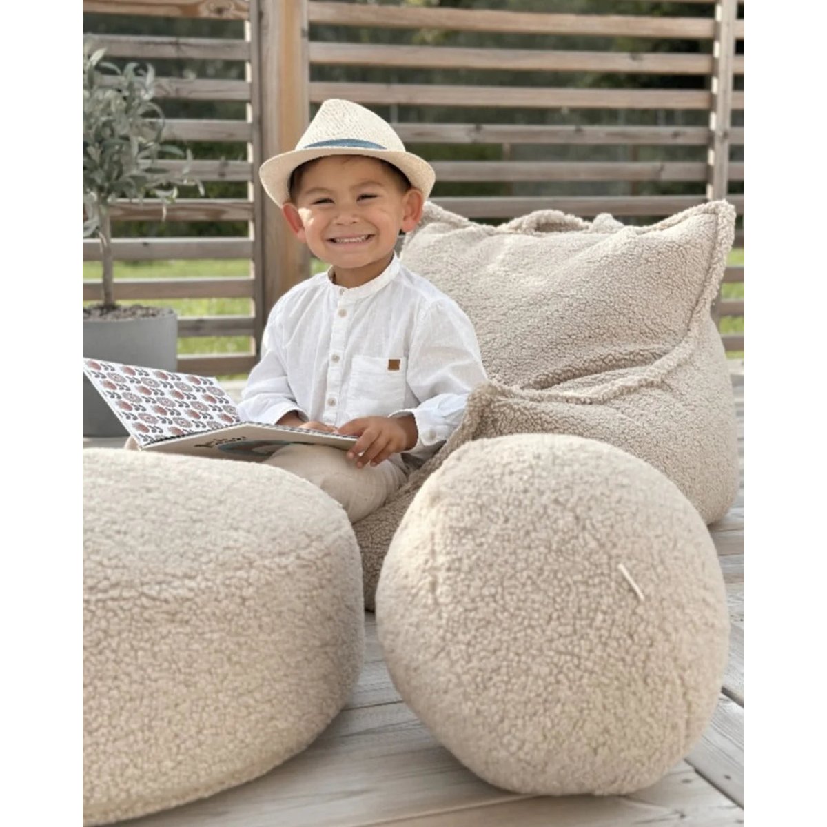 Coussin Enfant BALLE biscuit, WIGIWAMA
