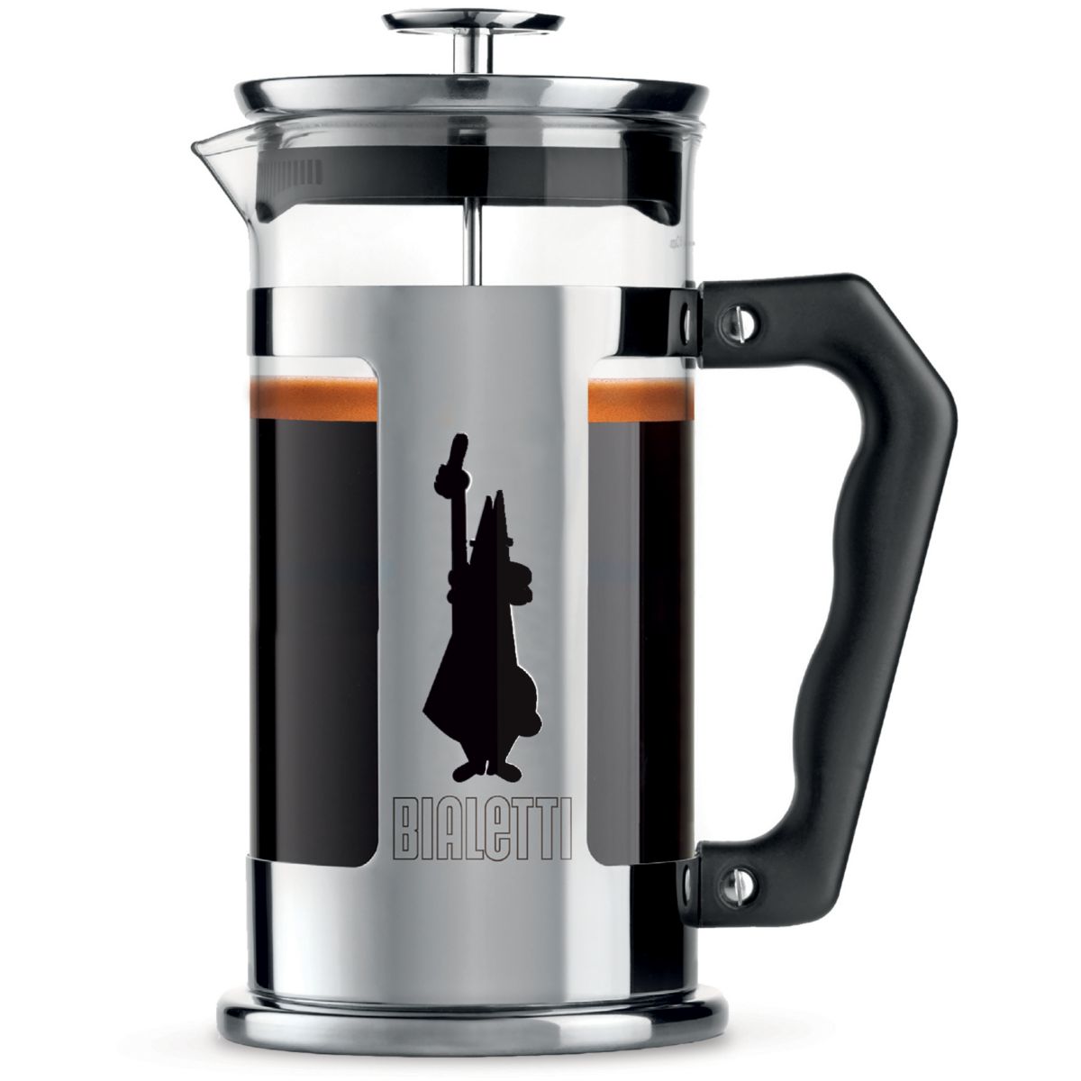 Cafetière à piston french press  Preziosa 0.350ml argent / métallique, BIALETTI