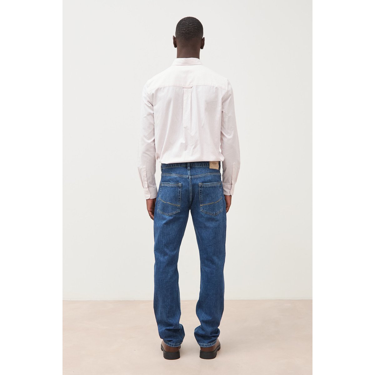 Jeans regular longueur 32 denim stone, BONOBO