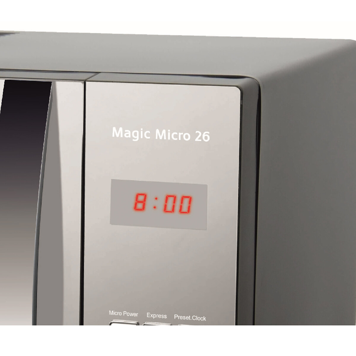 Micro-ondas Magic Micro 26, HAEGER cinza-metal, HAEGER