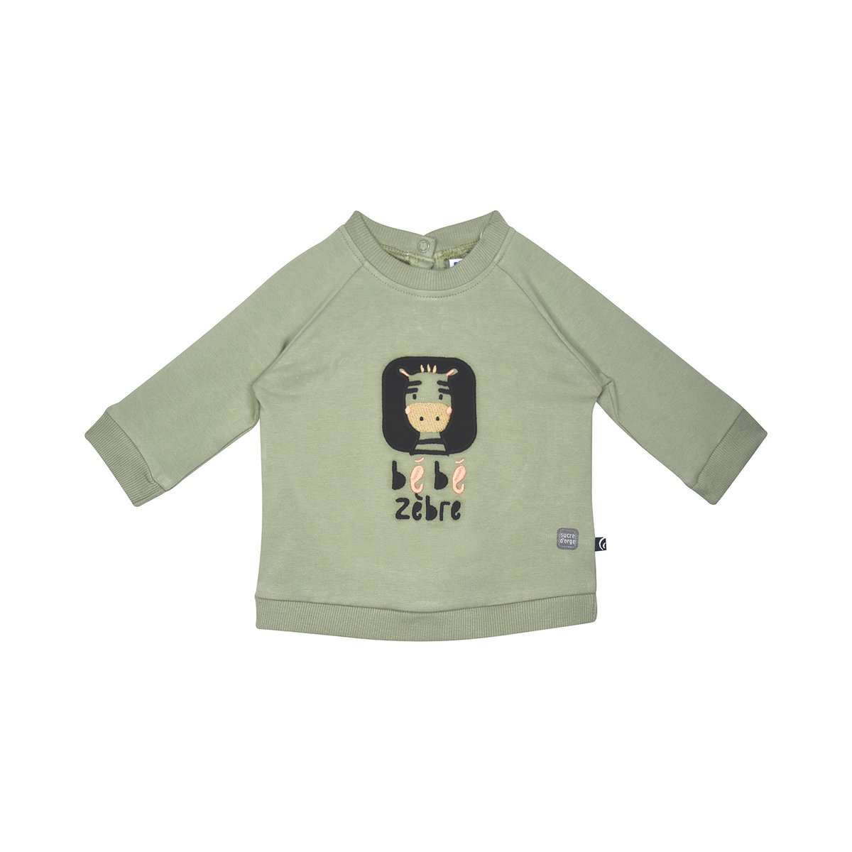 Ensemble sweat pantalon en molleton ritch vert, SUCRE D'ORGE