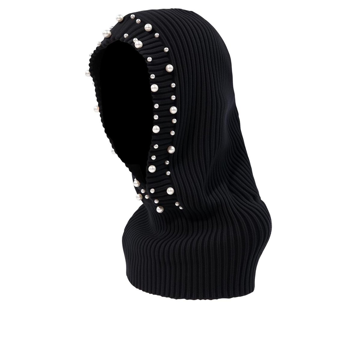 Cagoule côtelé et perles ZIYAD noir, WILD