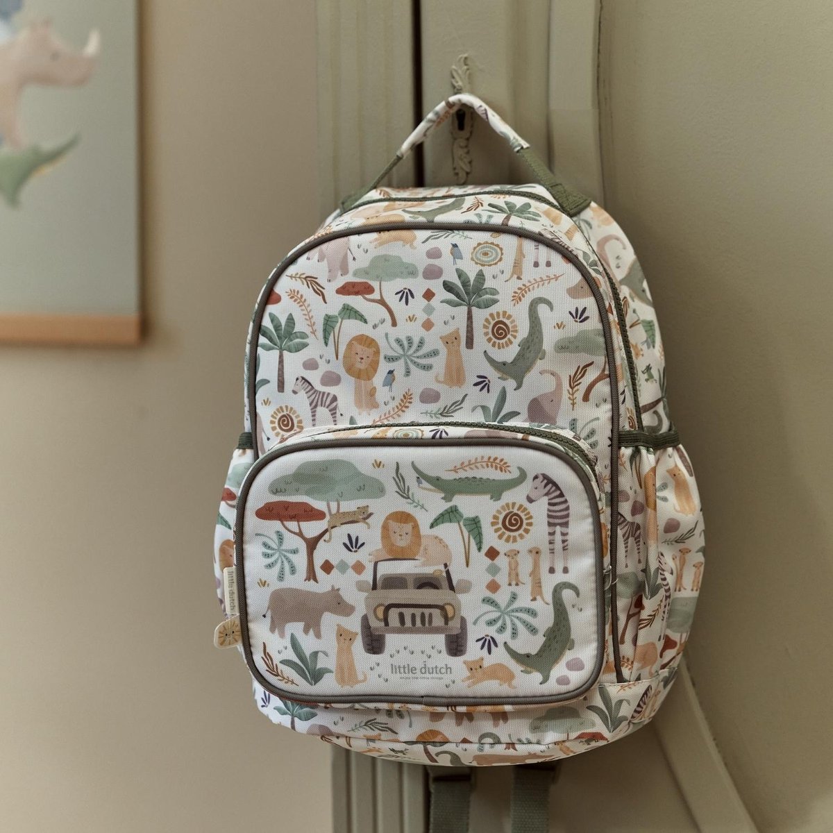 Sac à dos enfant multicolore, LITTLE DUTCH
