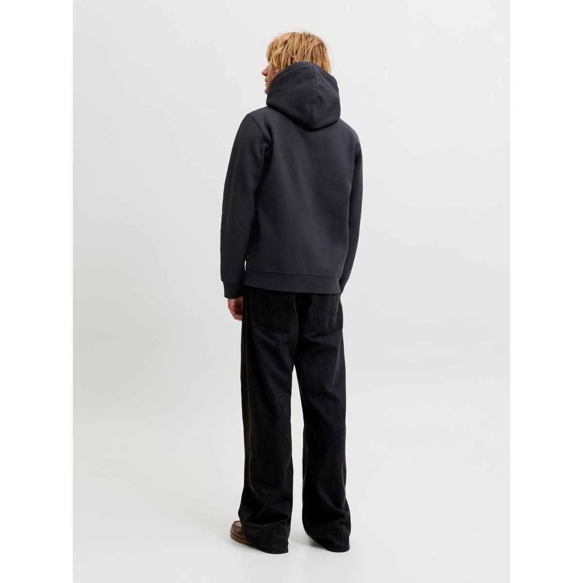 Sweat À Capuche black 1, JACK & JONES