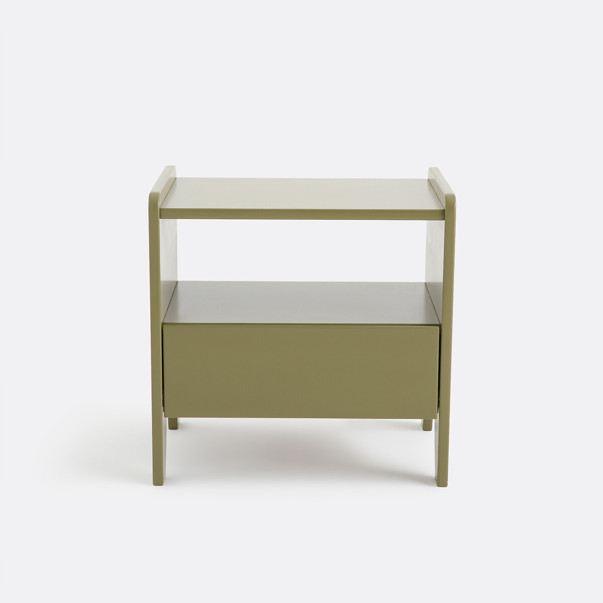 Comodino stile retrò vintage, Adil verde kaki, LA REDOUTE INTERIEURS
