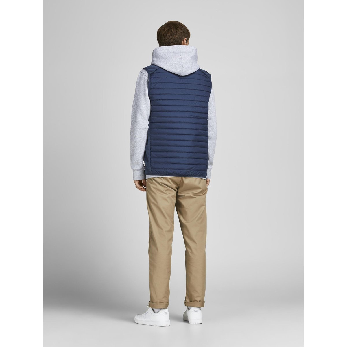 Doudoune sans manches légère Multi bleu marine, JACK & JONES