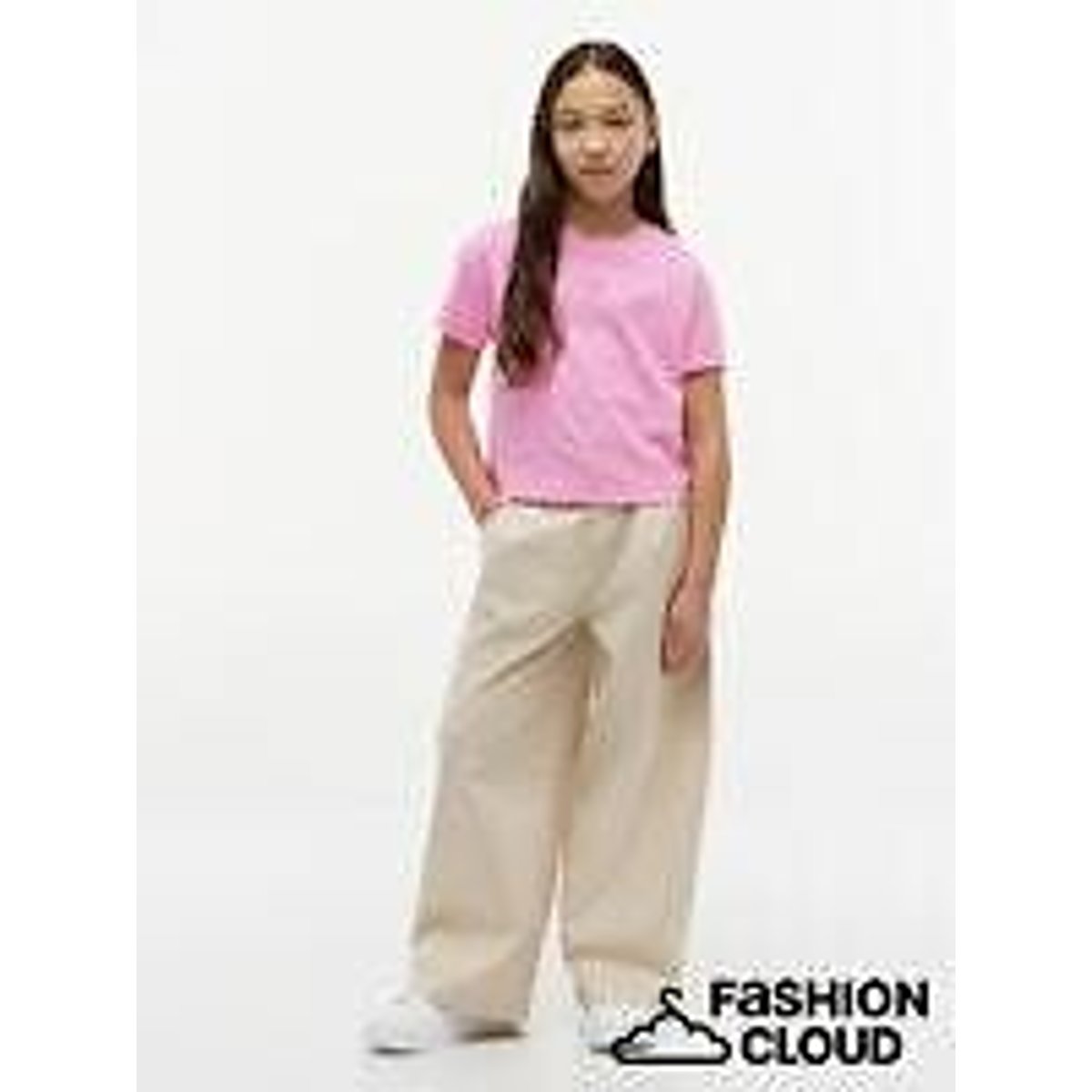 T-shirt met korte mouwen roze, TOMMY HILFIGER