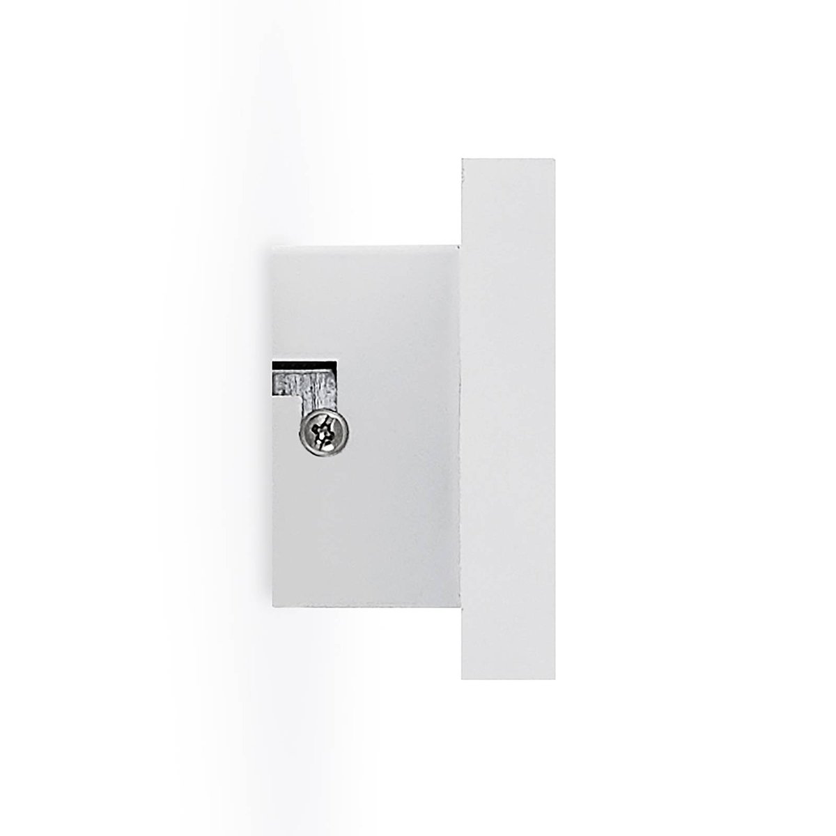 Applique en métal moderneLED, Ignazia blanc, LINDBY