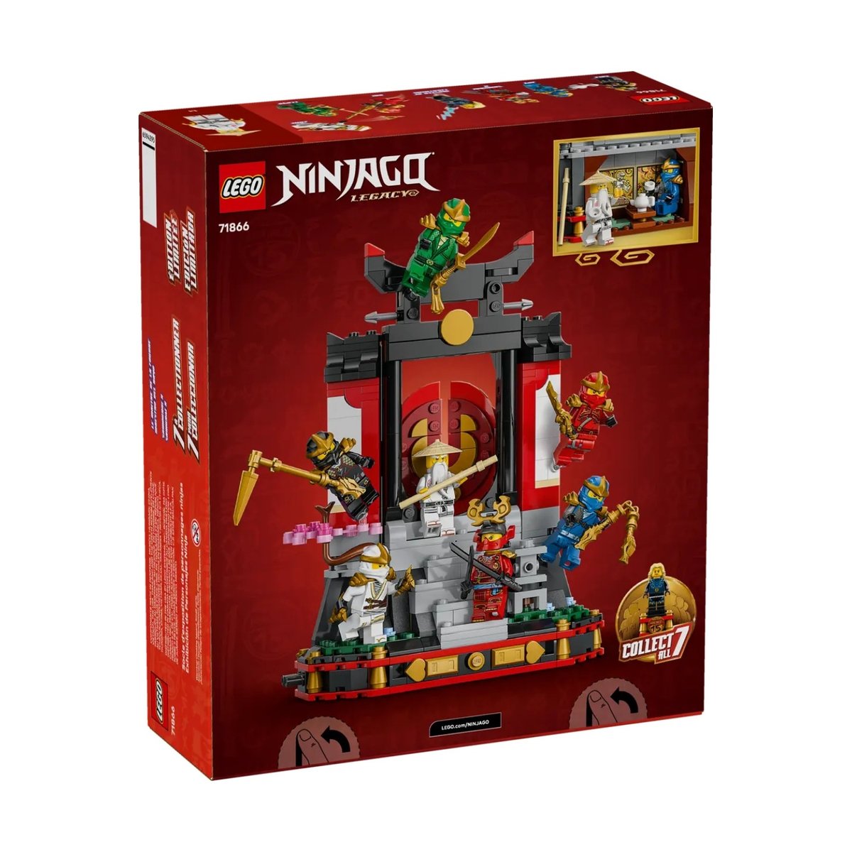 LEGO NINJAGO - 15e anniversaire : Collection des personnages Ninjas - 71866 multicolore, LEGO
