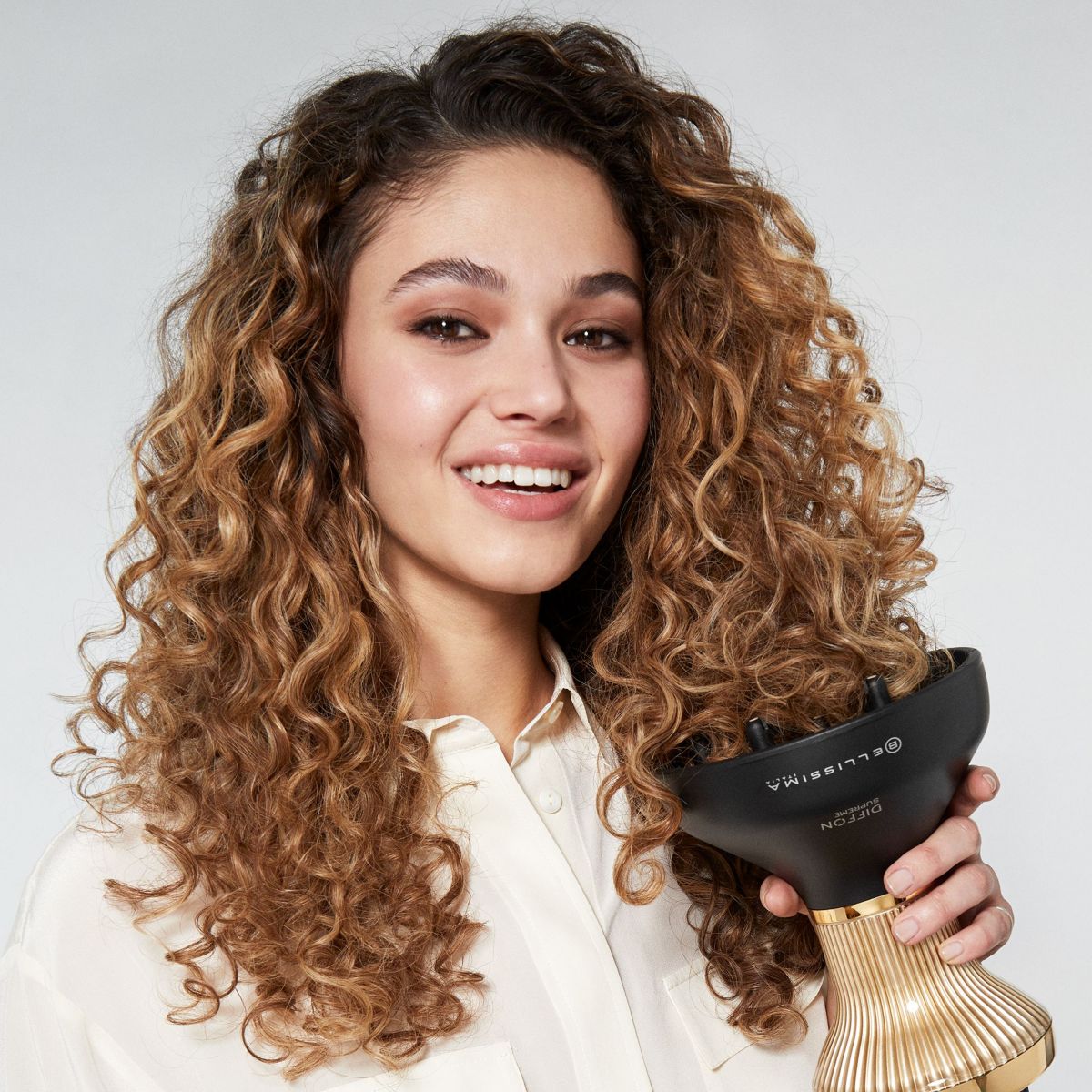 Diffuseur sèche-cheveux DIFFON SUPREME noir, BELLISSIMA