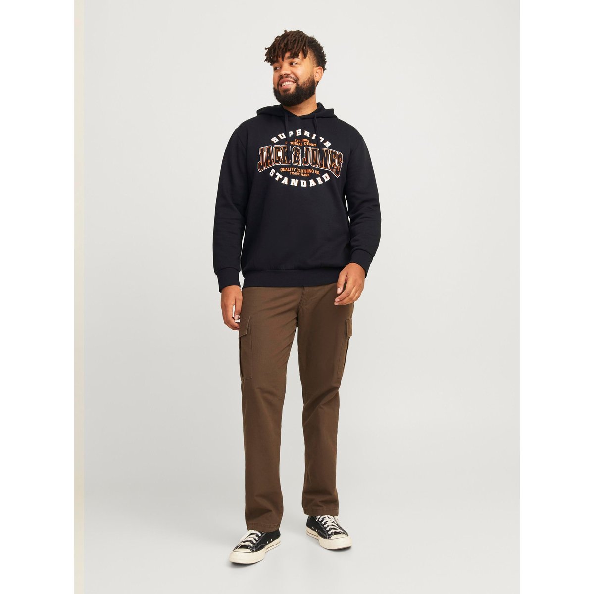 Sweat À Capuche noire - black, JACK & JONES