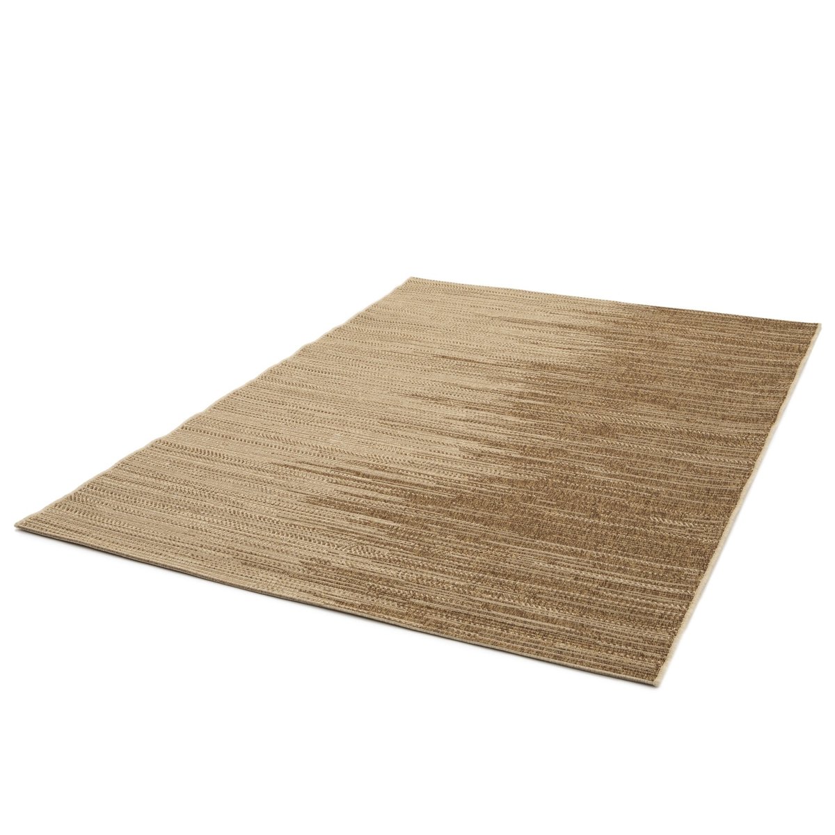 Tapis intérieur extérieur de style ethnique KUBA brun naturel, AFK LIVING