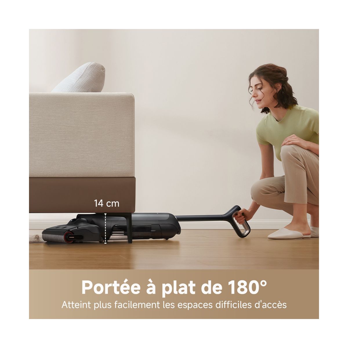 Nettoyeur de sol M10 couleur unique, MOVA