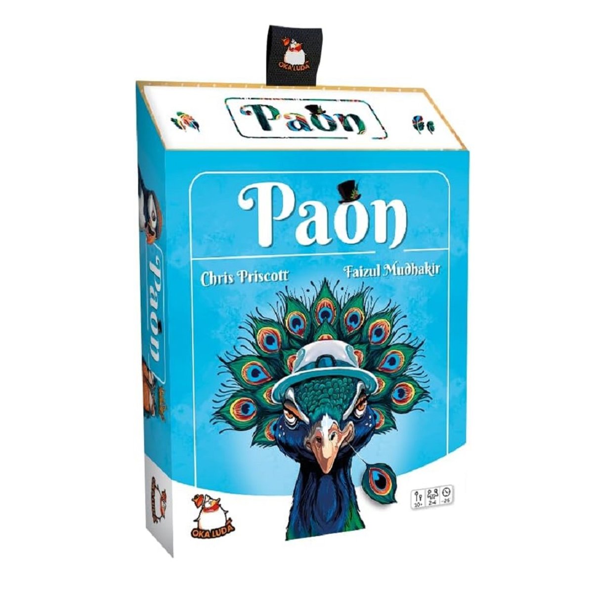 Jeu d'ambiance Paon bleu, GIGAMIC