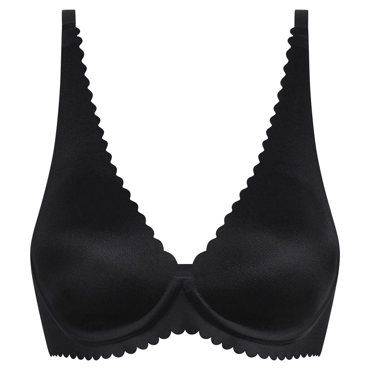 Reggiseno con spalline larghe Body Touch nero , DIM