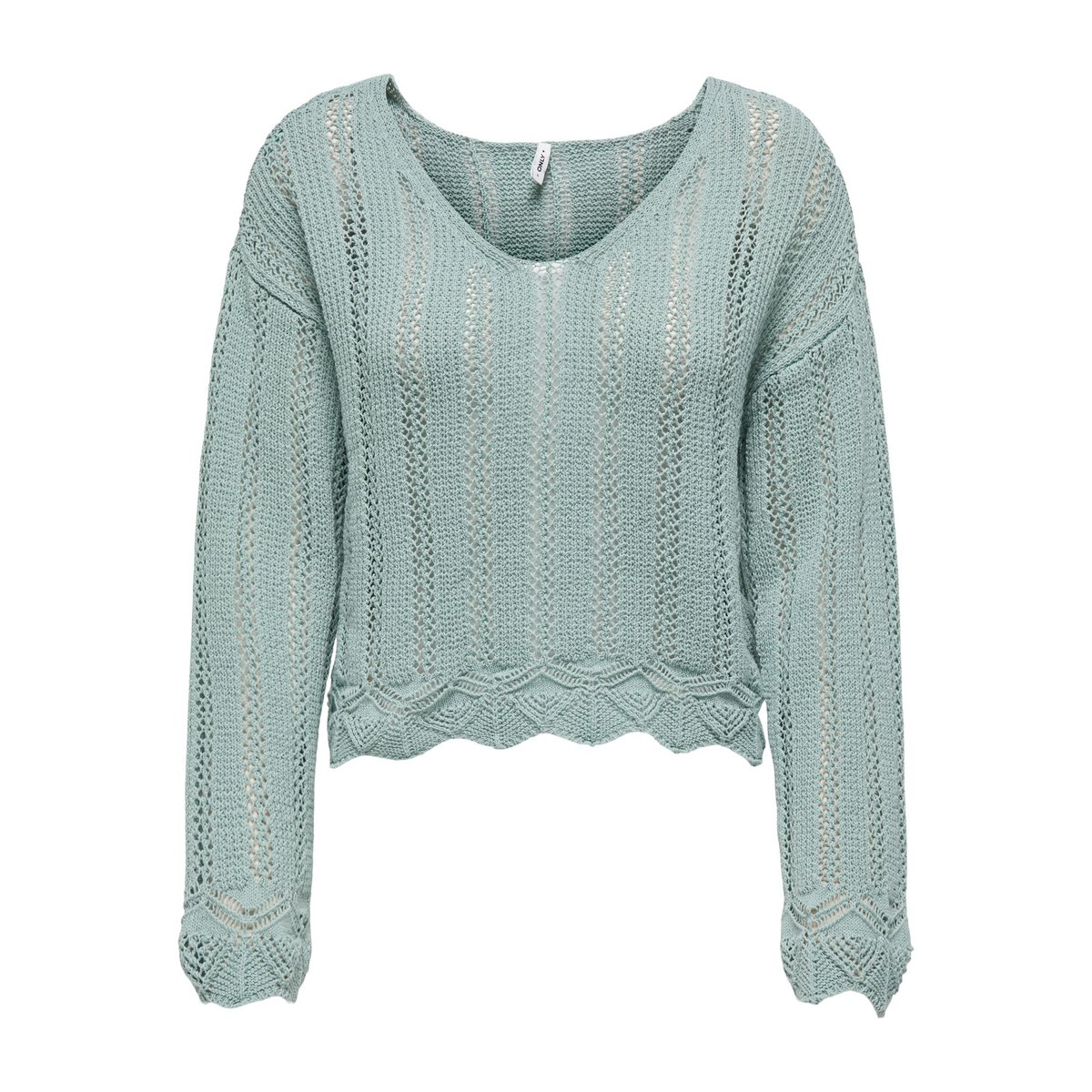 Pull En Maille gray mist, ONLY