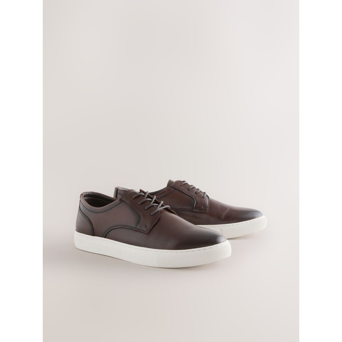 Chaussures derby sport-chic marron, NEXT