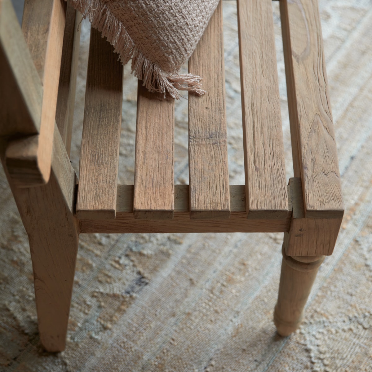 Banc en Teck massif, PAULA naturel, TIKAMOON