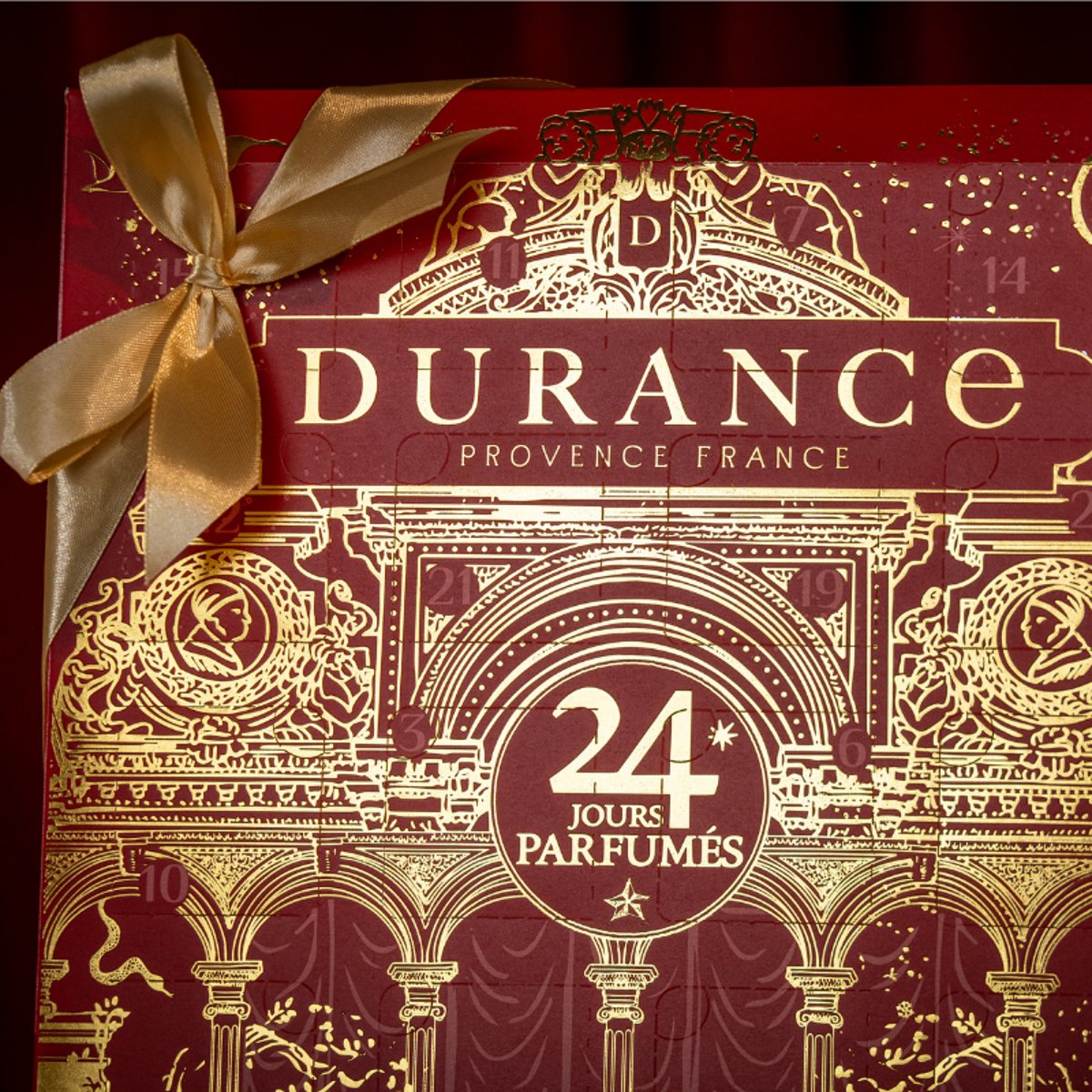 Calendrier de l'avent Bougies couleur unique, DURANCE