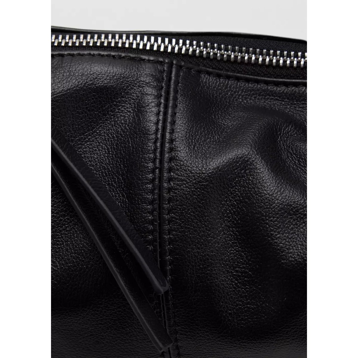 Sac 100 % cuir bovin noir, MANGO