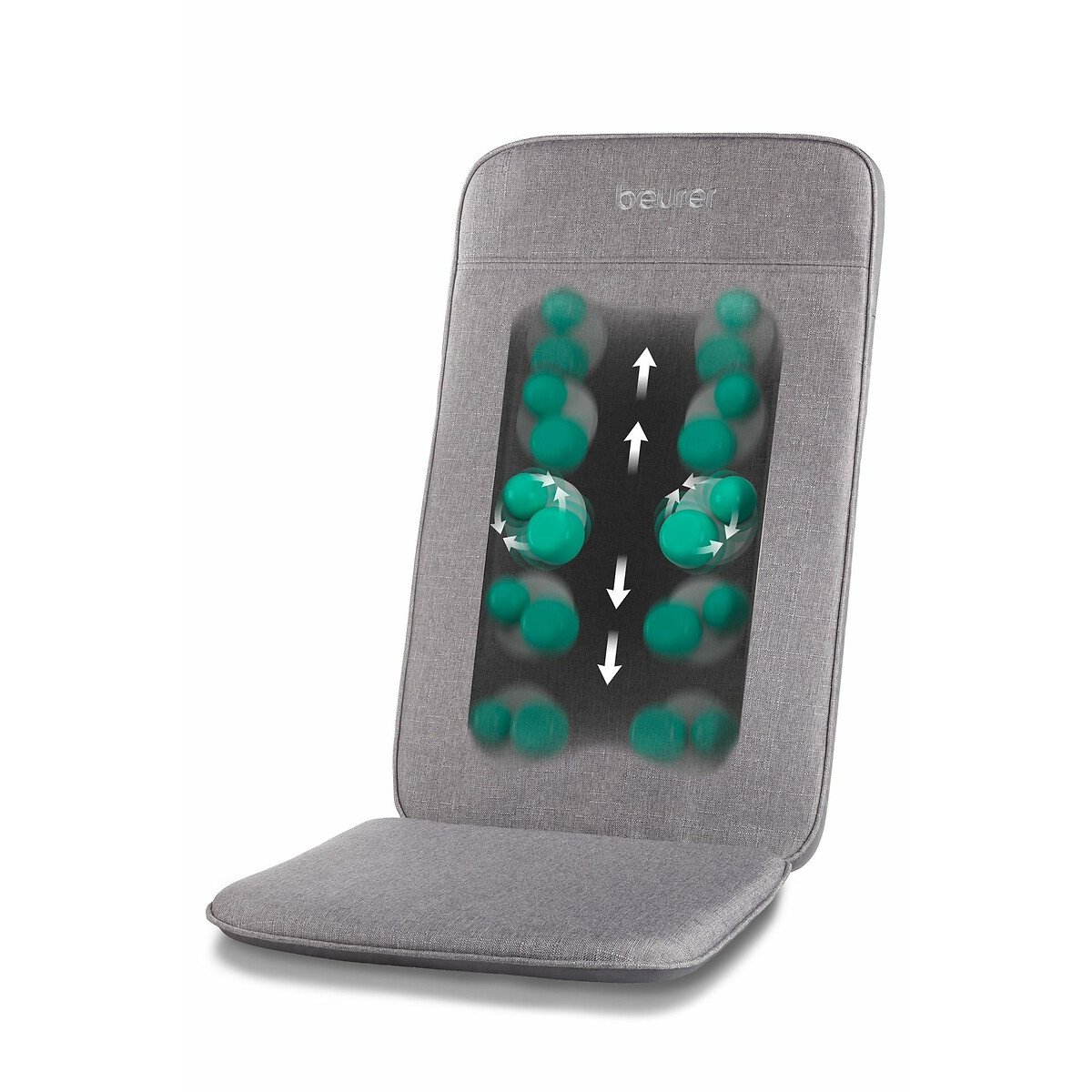 Housse de siège massage shiatsu MG202 gris, BEURER