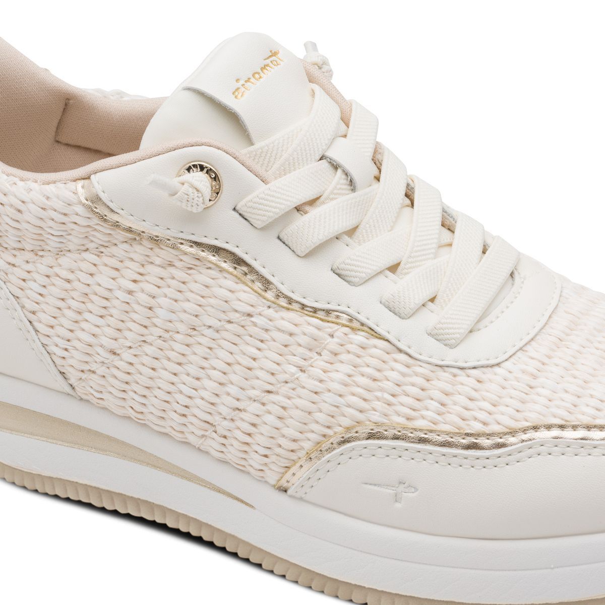 Basket femme beige beige, TAMARIS