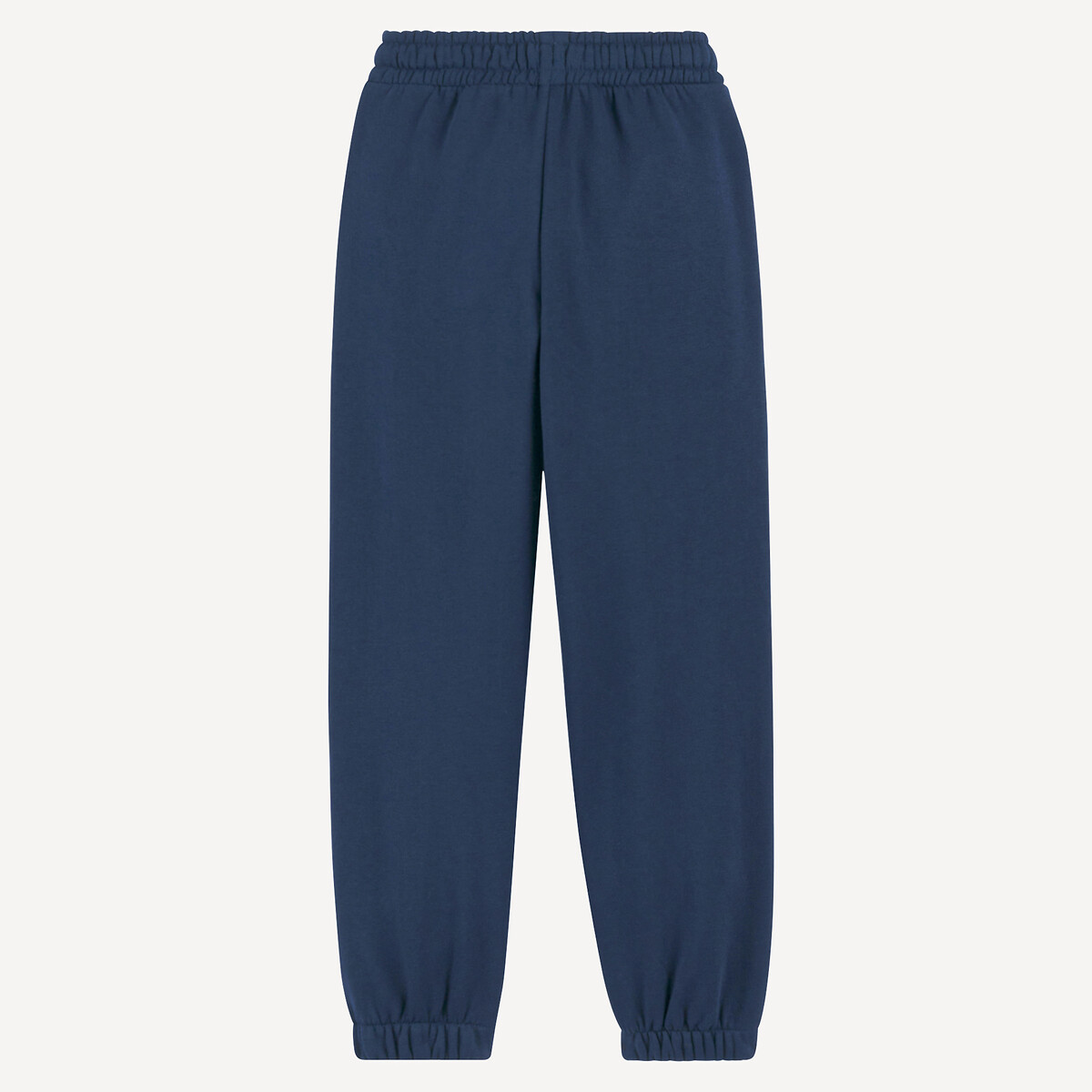 Jogging oversize in felpa blu marino, LA REDOUTE COLLECTIONS