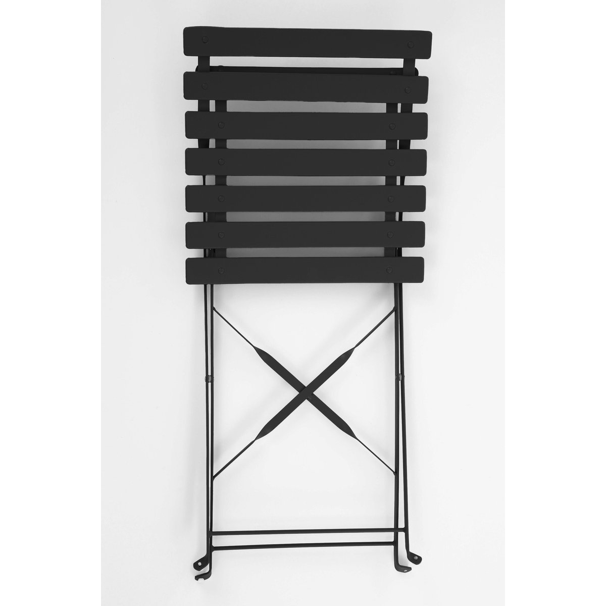 Ensemble de jardin bistrot LAURENCE noir, MICA DECORATIONS