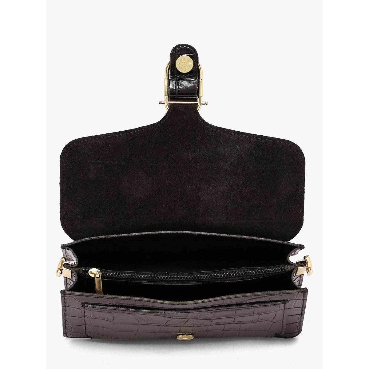 Sac bandoulière Cocco balo cuir nero, MILANO
