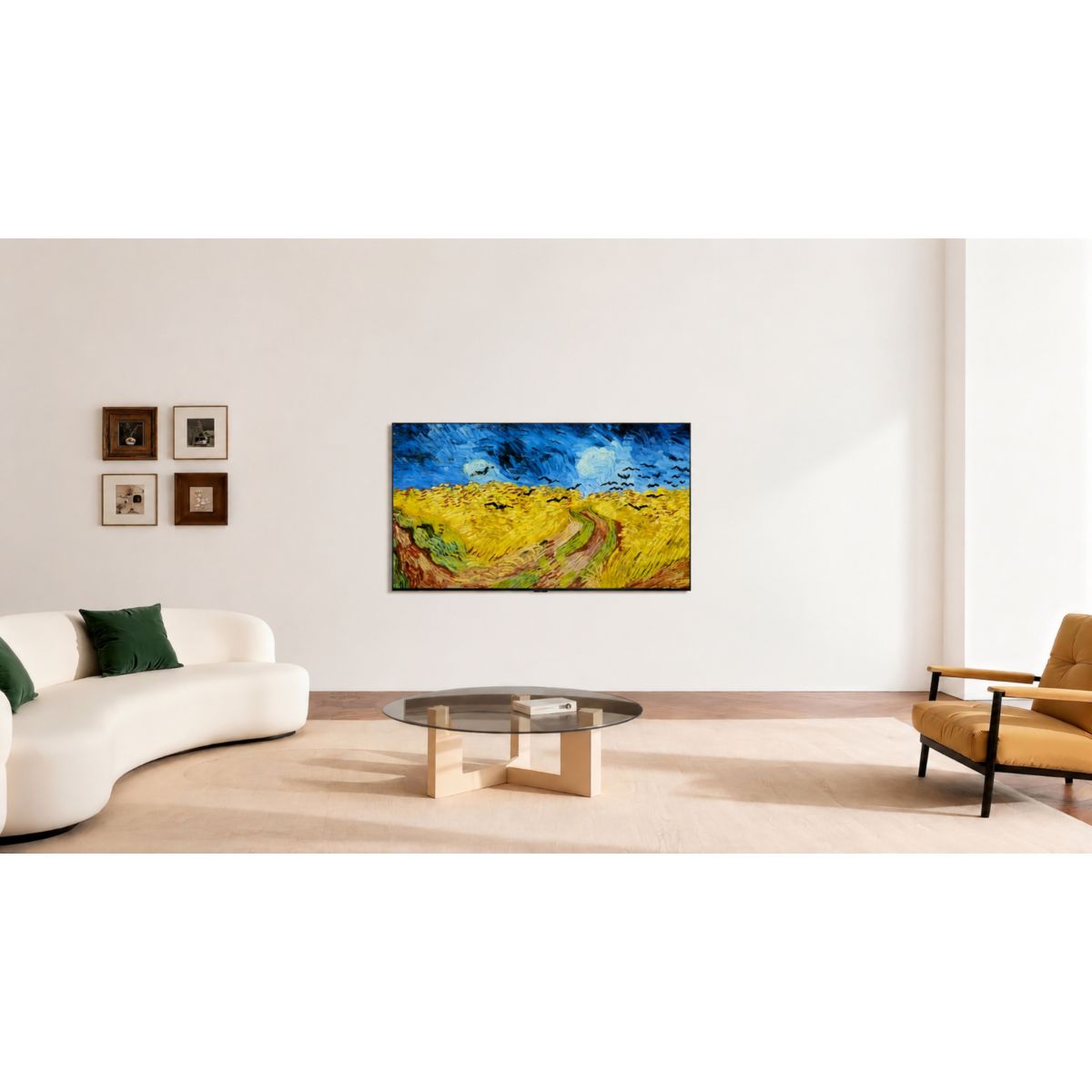 Support mural TV WM54A-115-O compatible 65A400U couleur unique, TCL