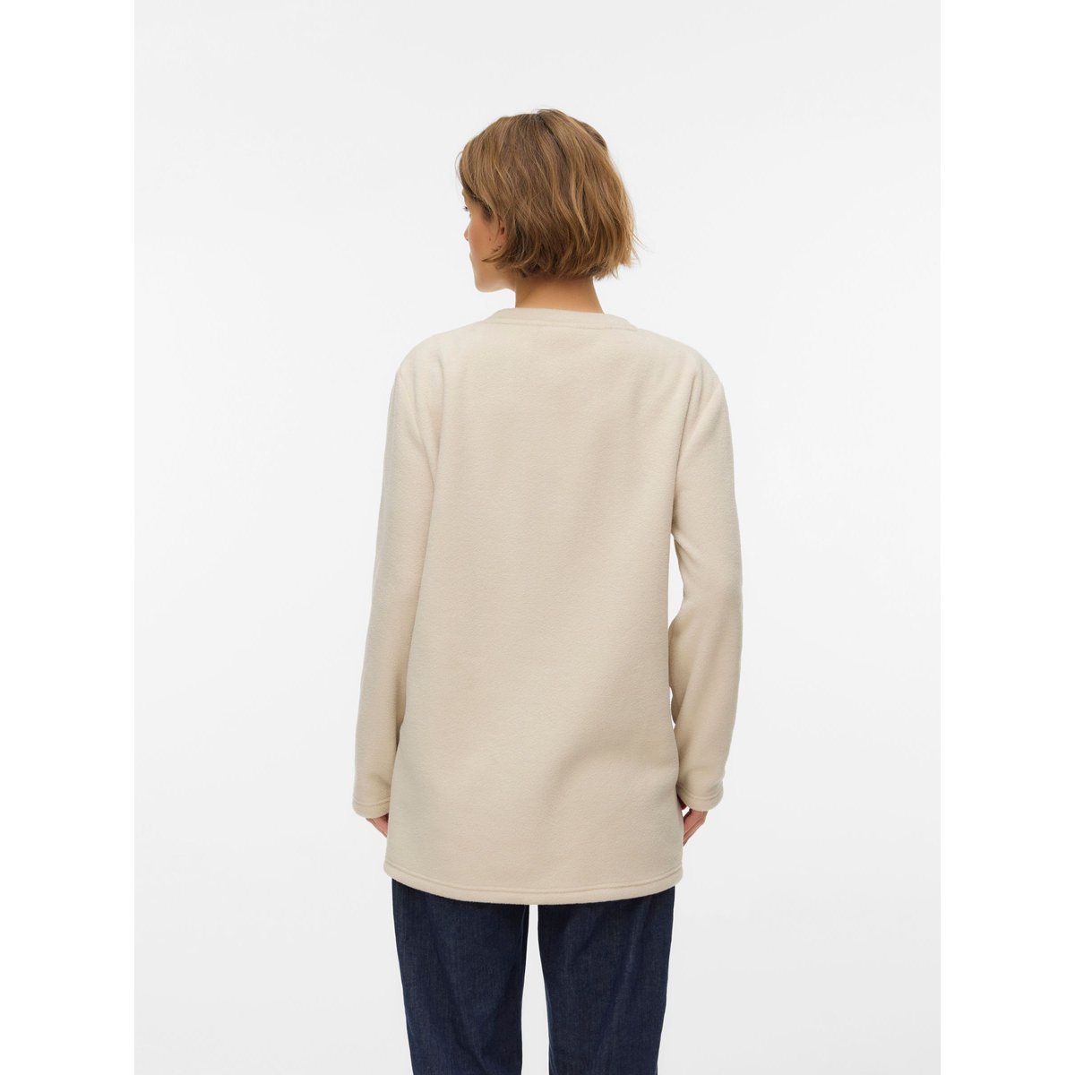 Blouse oatmeal, MAMA LICIOUS
