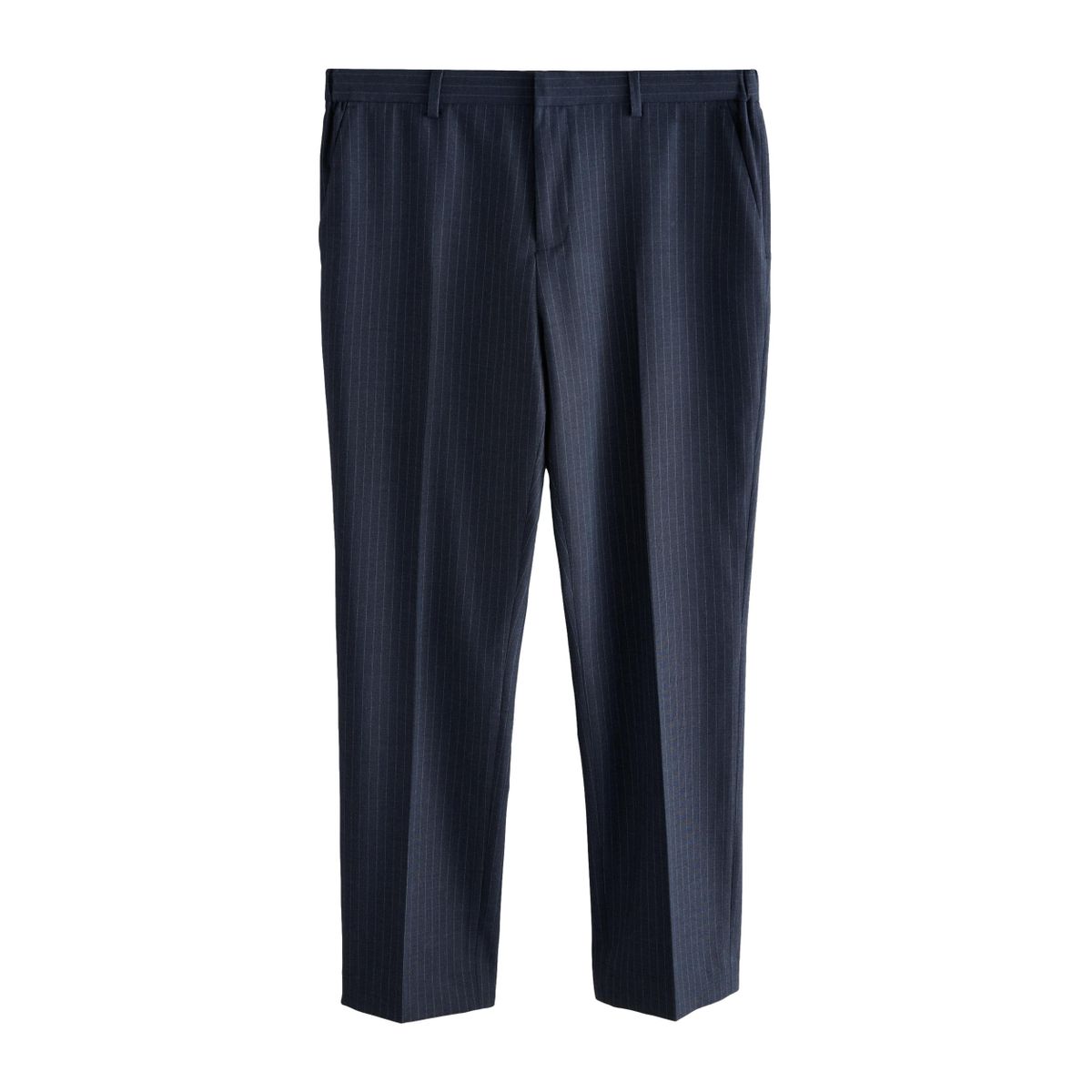 Pantalon de costume stretch motionflex rayé bleu marine, NEXT