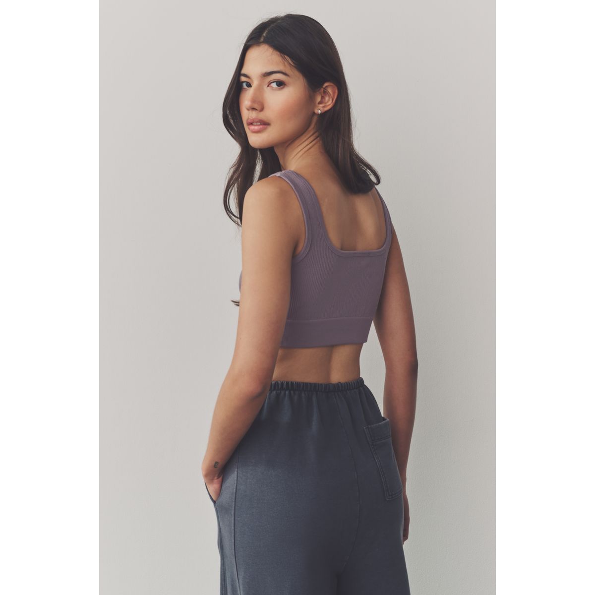 Haut soutien-gorge côtelé, lot de 2 multi-couleurs, NEXT