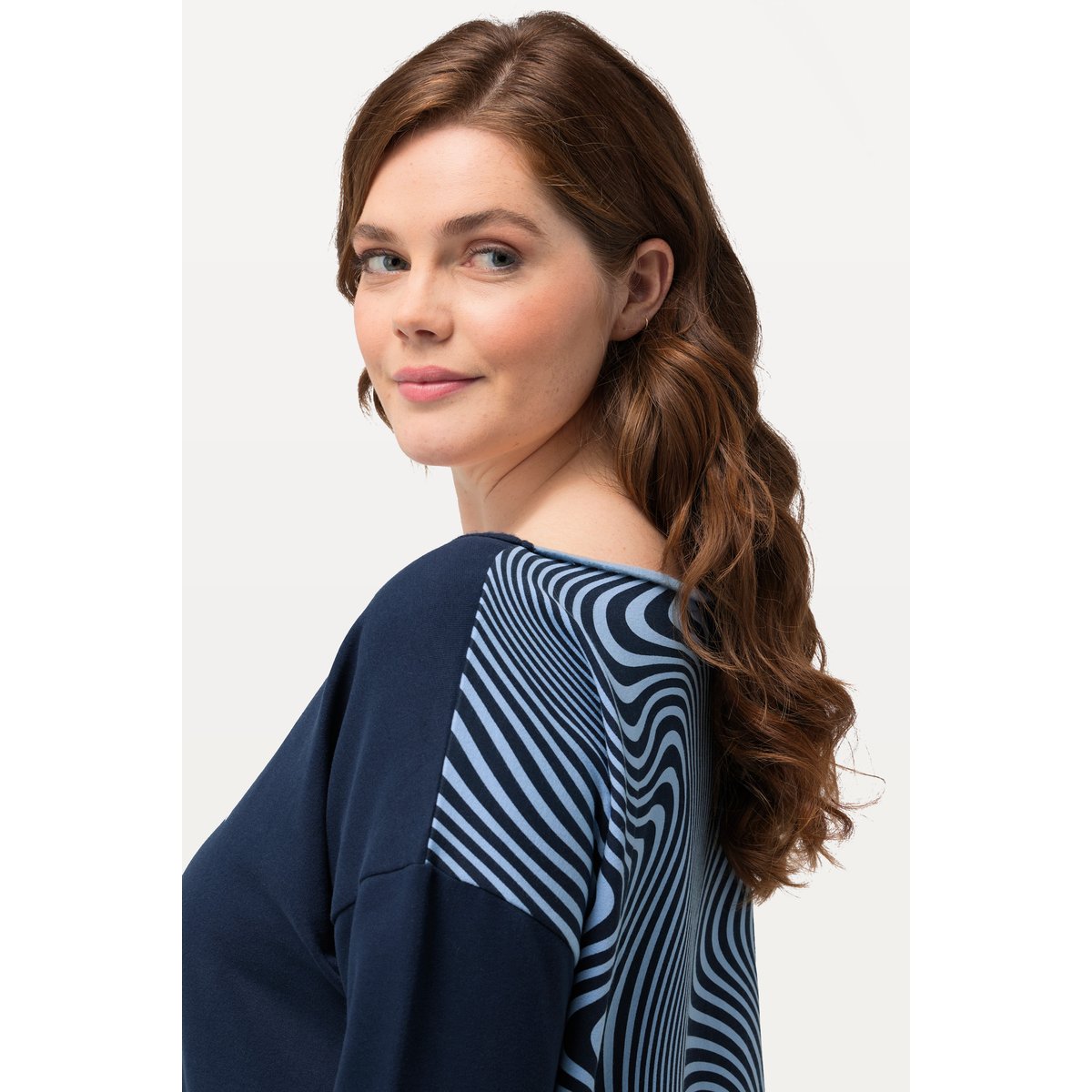 Sweat-shirt d'intérieur bleu nuit, ULLA POPKEN