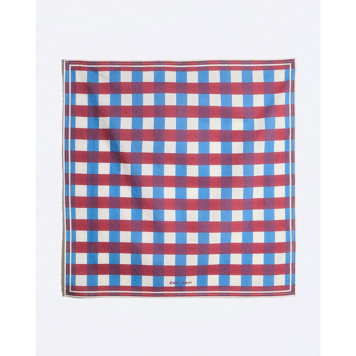 Bandana Garden vichy multicolore, EMOI EMOI
