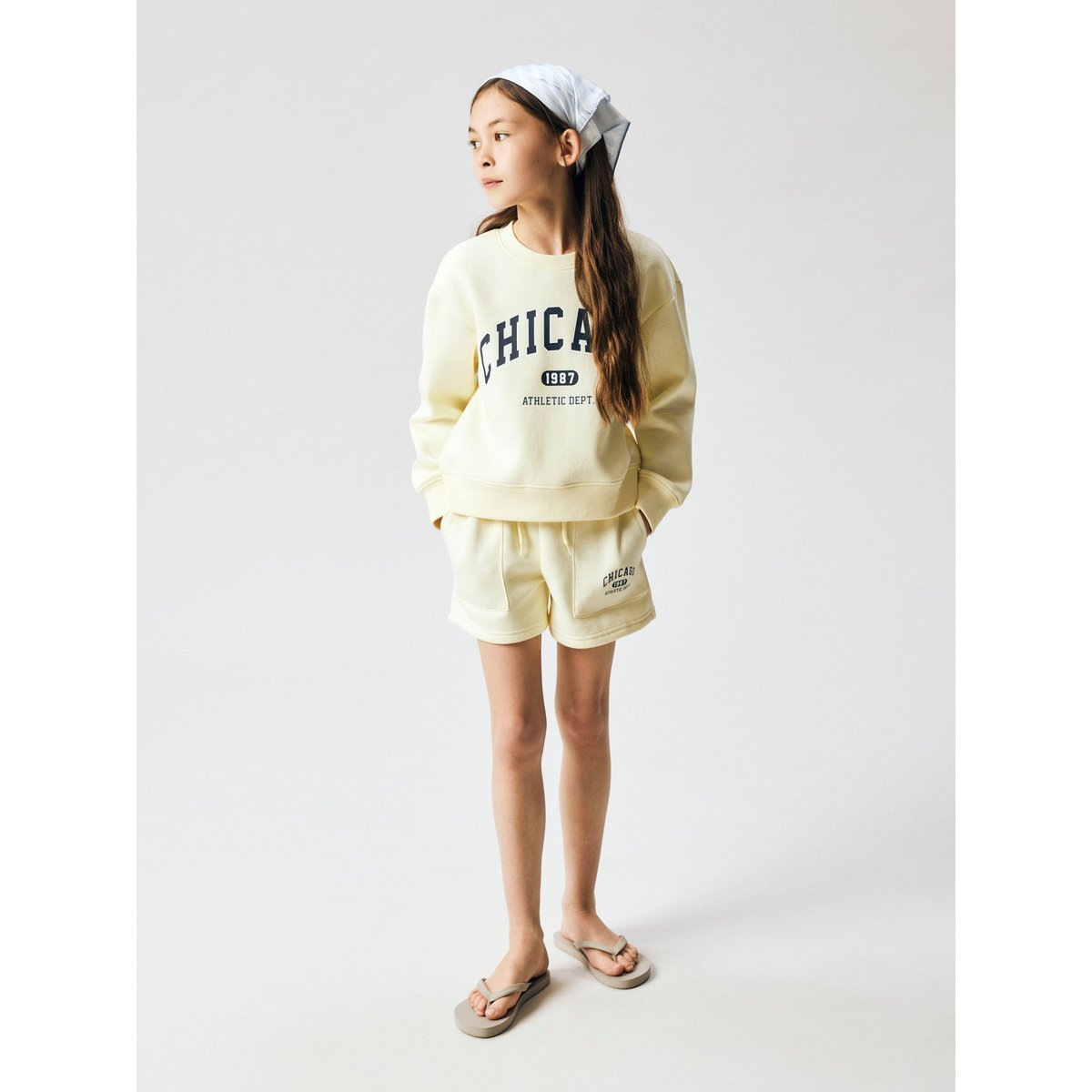 Shorts En Molleton jaune - pear sorbet1, NAME IT