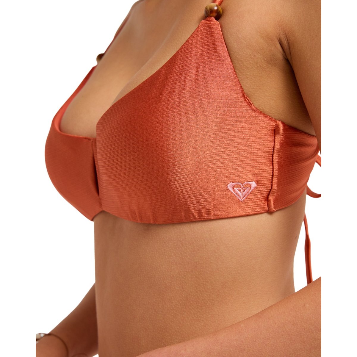 Haut de maillot de bain bikini à armatures BEACHSIDE BOHEMIA UW DCUP. orange ginger spice, ROXY
