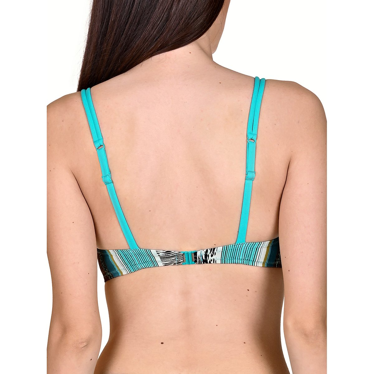Haut maillot de bain armaturé Freetown vert, LISCA