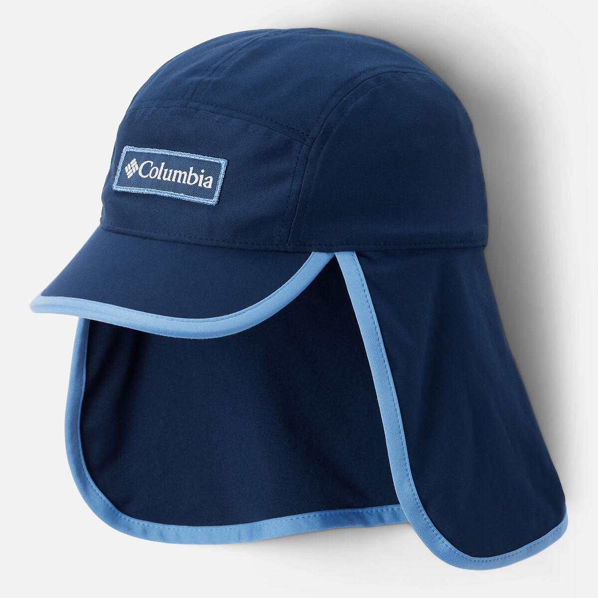 Casquette protège-nuque bleu, COLUMBIA