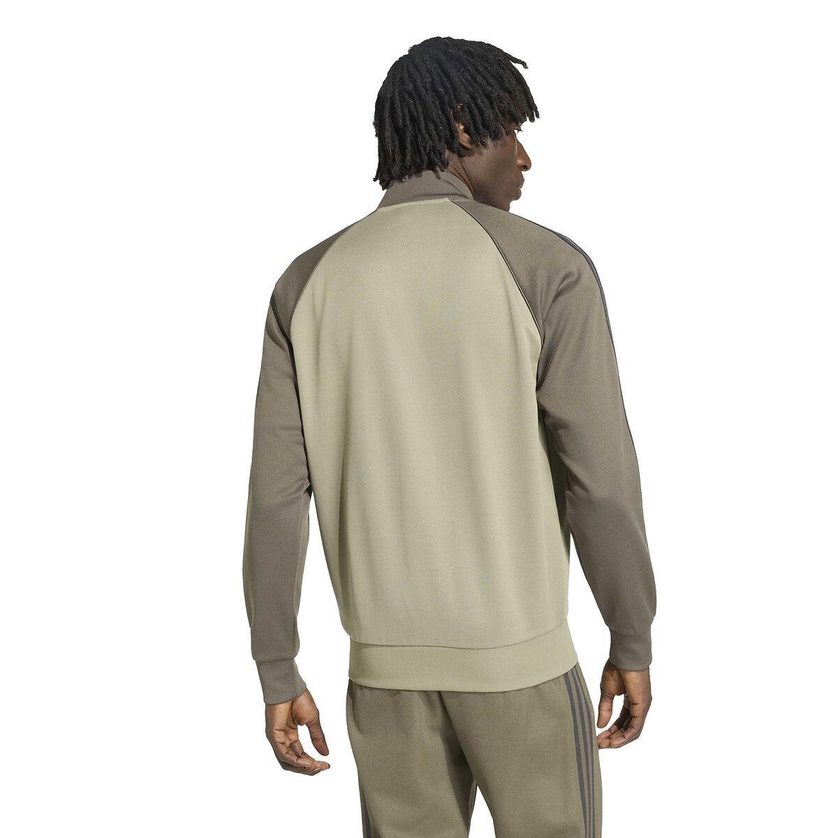 Veste de survêtement, slim fit, SST beige taupe, adidas Originals