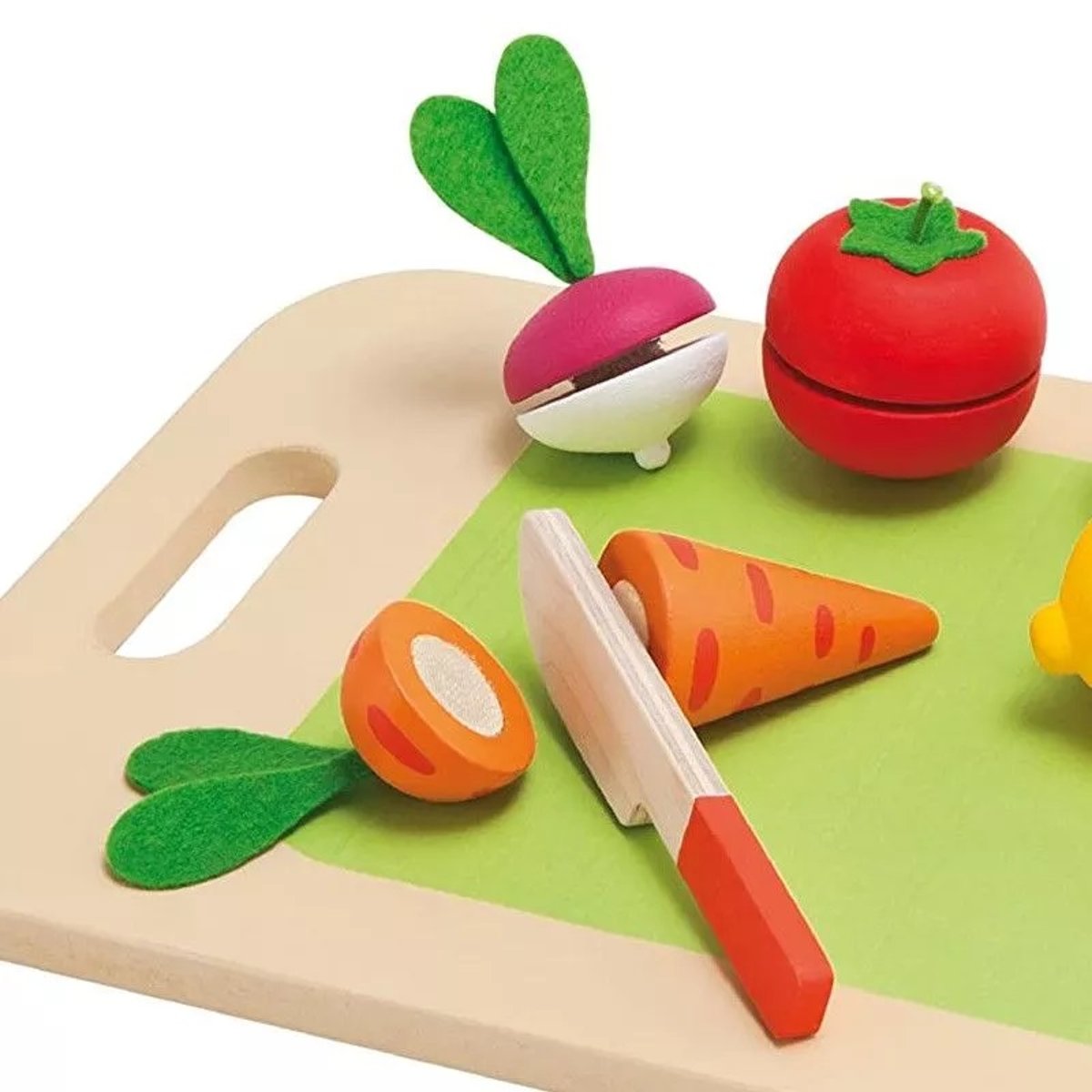 Fruits et légumes à découper vert, SEVI