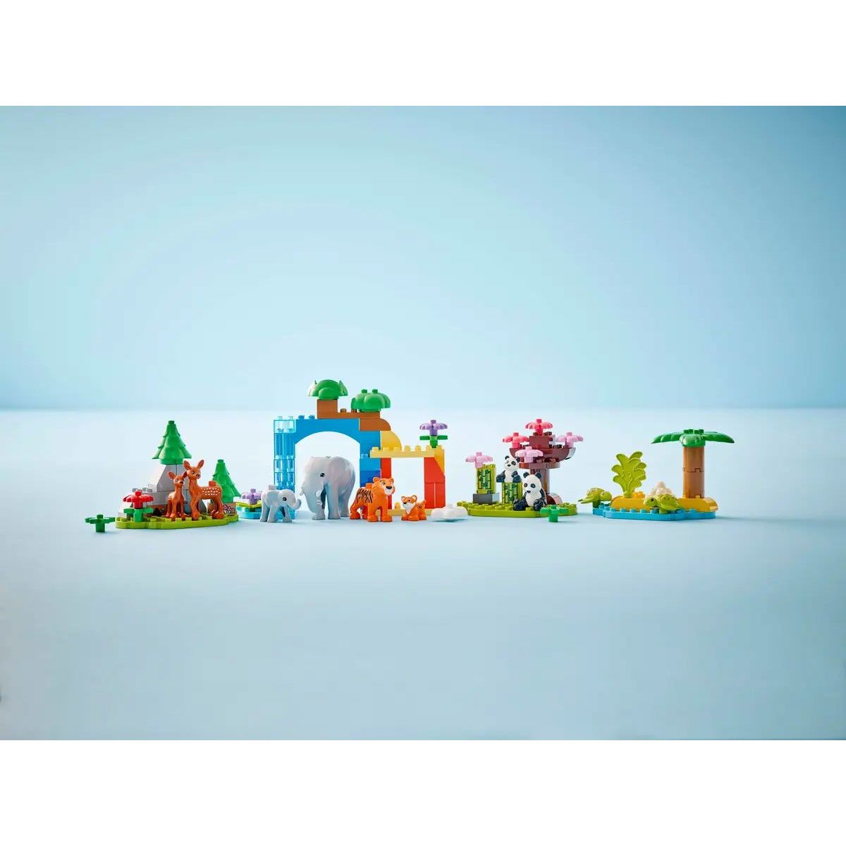 LEGO DUPLO - Set d'Aventure Familles d'Animaux Sauvages 3-en-1 - 10446 couleur unique, LEGO
