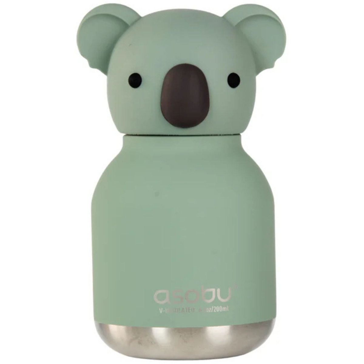 Mini gourde isotherme Bestie vert, noir, ASOBU