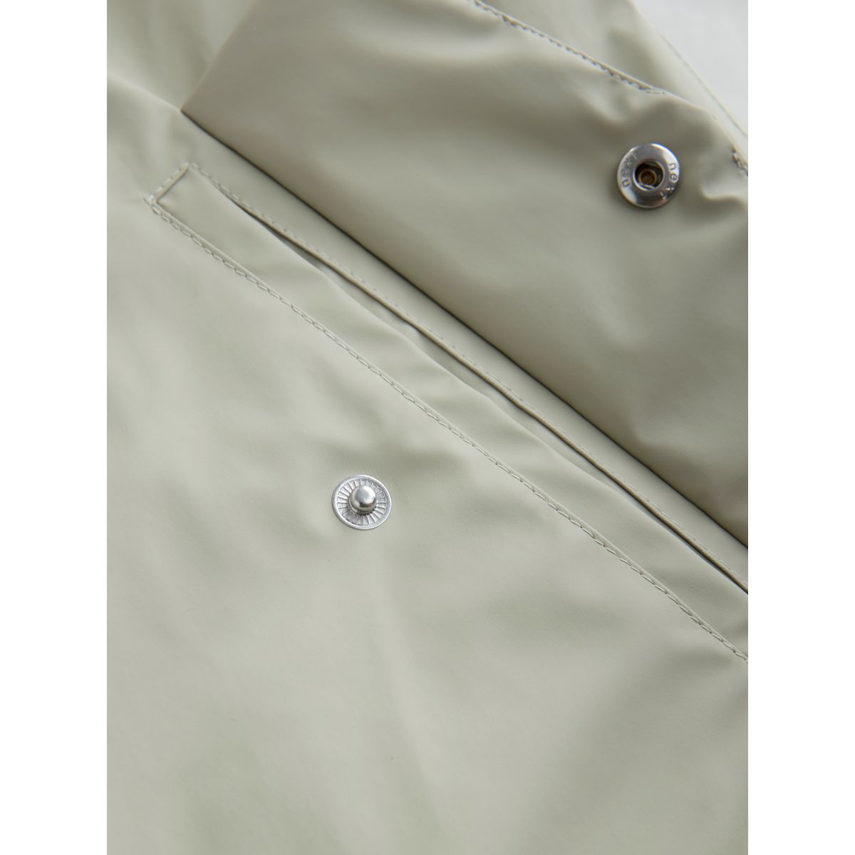 Manteau imperméable en tissu semi-épais vert, NEXT