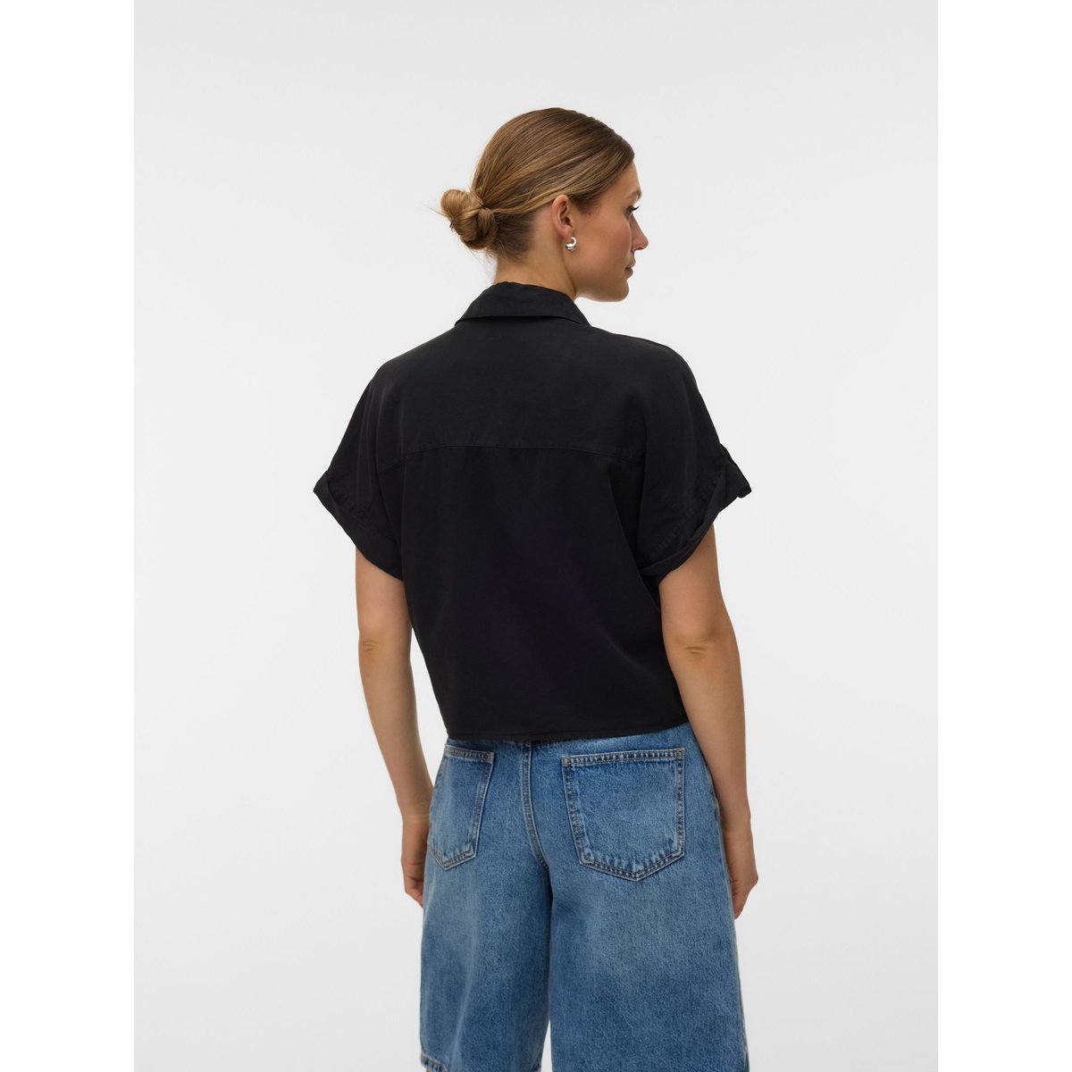 Chemise En Denim black denim 1, VERO MODA