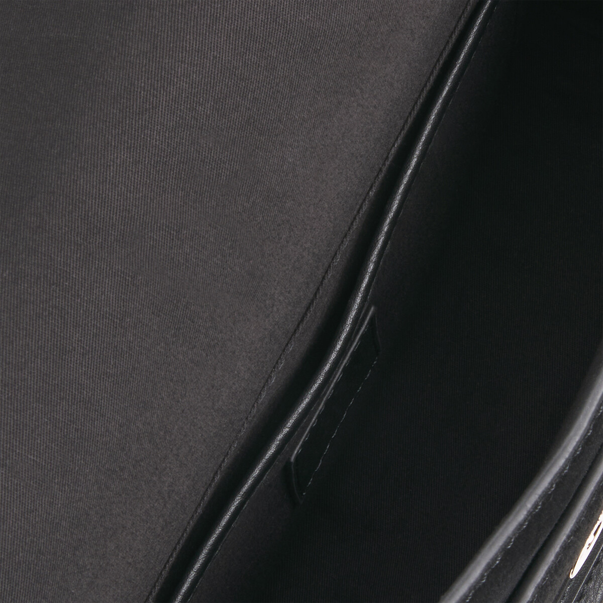 Sac besace en cuir bi-matière Signature FELICIE noir, LA REDOUTE COLLECTIONS
